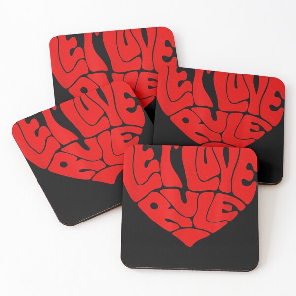 Item preview, Lenny Kravitz – Red Heart Let Love Rule designed and sold by MADISRAPPA.