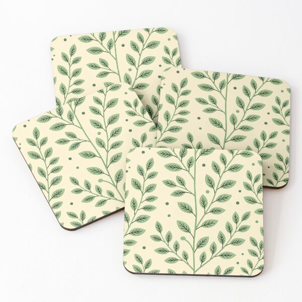 Item preview, Light Green Theme, Botanical Leaves, Minimalist Modern Stylize, light green background, Repeated Texture Pattern (image size 8320x12480) designed and sold by Digital-Davinci.