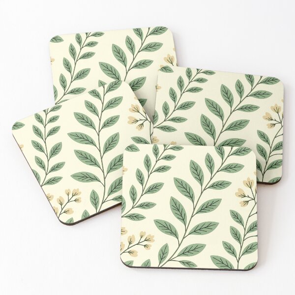 Item preview, Light Green Theme, Botanical Leaves, Minimalist Modern Stylize, light green background, Repeated Texture Pattern (image size 8320x12480) designed and sold by Digital-Davinci.