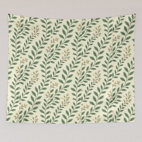 Item preview, Light Green Theme, Botanical Leaves, Minimalist Modern Stylize, light green background, Repeated Texture Pattern (image size 8320x12480) designed and sold by Digital-Davinci.