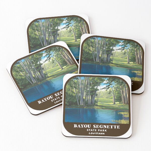 Item preview, Vintage Bayou Segnette State Park (Louisiana State Park) designed and sold by RabbitK.