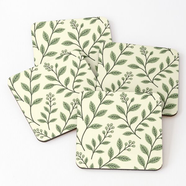 Item preview, Light Green Theme, Botanical Leaves, Minimalist Modern Stylize, light green background, Repeated Texture Pattern (image size 8320x12480) designed and sold by Digital-Davinci.