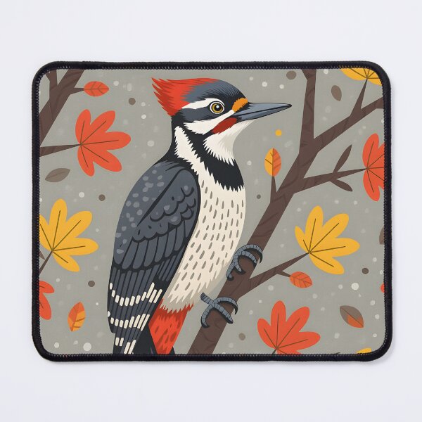 Item preview, Pileated woodpecker bird perched on a branch designed and sold by Ponted.