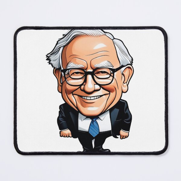 Item preview, Investor’s Pop Lab – Legendary Investor Caricature Sticker designed and sold by JaaGo PopLab.