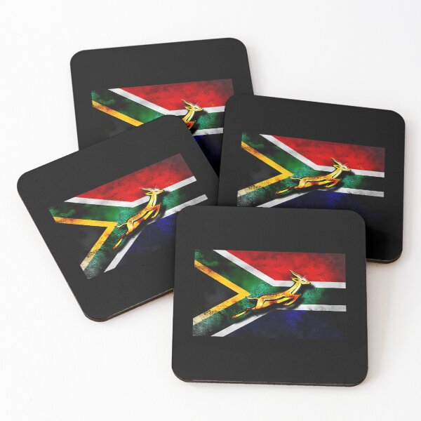 Item preview, Springbok Bokke South African Flag Vintage Rug	 designed and sold by zqqeptsj11.