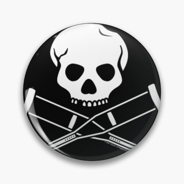 Item preview, Jackass Skull And Crutches 	 Pullover 		 designed and sold by erlbordvdaz50.