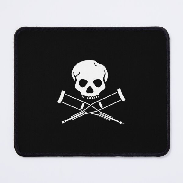 Item preview, Jackass Skull And Crutches Pullover designed and sold by erlbordvdaz50.