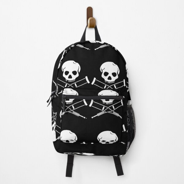 Item preview, Jackass Skull And Crutches Pullover designed and sold by erlbordvdaz50.