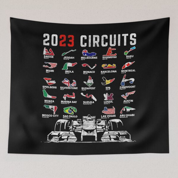 Item preview, Racing Circuit Track Car Fan Race Lover 2023 Calendar 		 designed and sold by mvzonxxqta4.