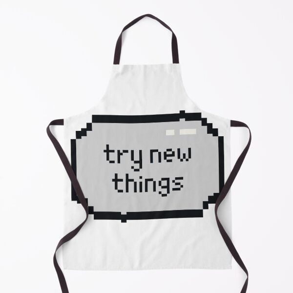 Item preview, Try New Things, Retro Vintage Aesthetic, Pixelated art designed and sold by MinimalistSunny.