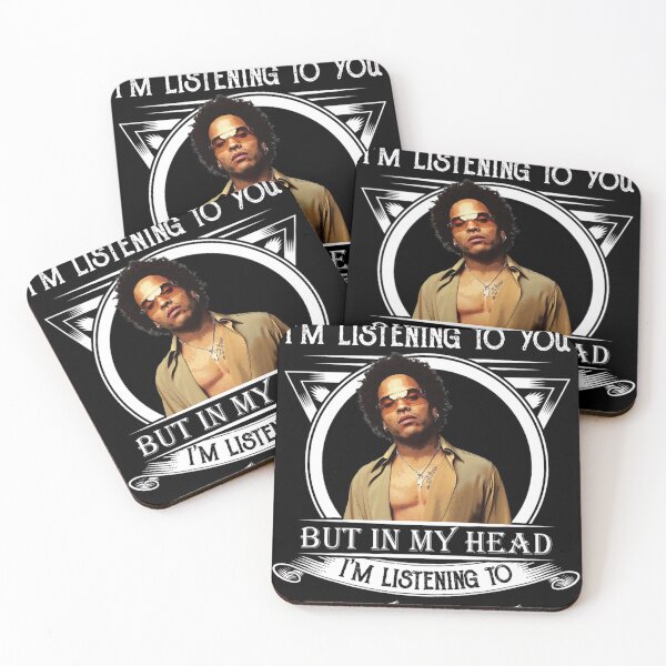 Item preview, I May Look Like I'm Listening To Lenny Kravitz  designed and sold by MADISRAPPA.