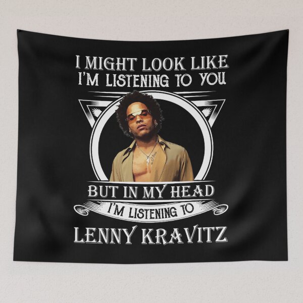 Item preview, I May Look Like I'm Listening To Lenny Kravitz  designed and sold by MADISRAPPA.
