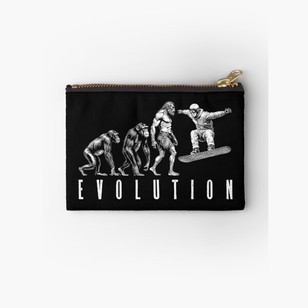 Item preview, Snowboarder Snowboarding Evolution Funny Man Ape Neanderthal designed and sold by GrandeDuc.