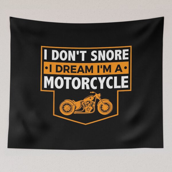 Item preview, I Don't Snore I Dream I'm A Motorcycle - Snoring Biker 	 		 designed and sold by tqmpufbgef0.