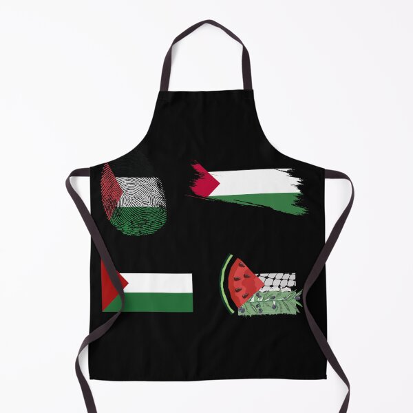 Item preview, Palestine Flag & Resistance Symbols Collection – Fingerprint, Brush Stroke Art designed and sold by Jannielle.