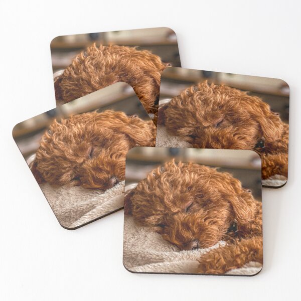 Item preview, Cute Poodle Dog Sleeping designed and sold by VanGaldo.