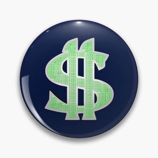 Item preview, Crypto Dollar Sign   designed and sold by CalliopeDollfac.