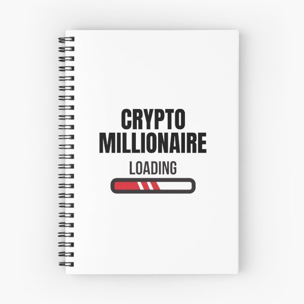 Item preview, Crypto Millionaire Loading, Cryptocurrency Future, Cryptocurrency gifts, Blockchain T-Shir designed and sold by CalliopeDollfac.