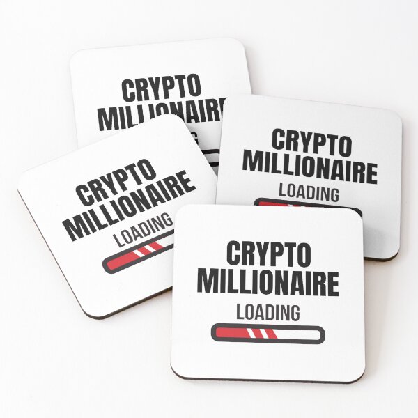 Item preview, Crypto Millionaire Loading, Cryptocurrency Future, Cryptocurrency gifts, Blockchain  T-Shir designed and sold by CalliopeDollfac.