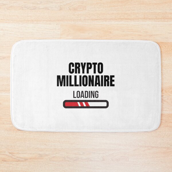 Item preview, Crypto Millionaire Loading, Cryptocurrency Future, Cryptocurrency gifts, Blockchain  T-Shir designed and sold by CalliopeDollfac.