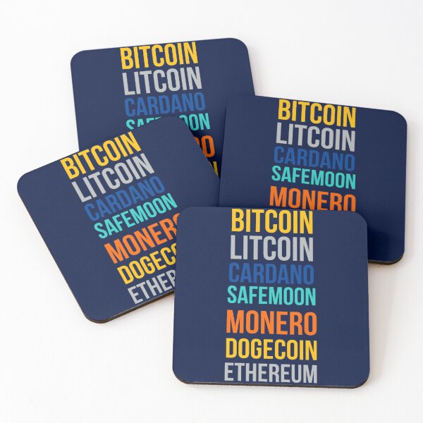 Item preview, Crypto Pack s - Cryptocurrency Collection bitcoin, etherium, safemoon, dogecoin, litecoin Cla (1) designed and sold by CalliopeDollfac.