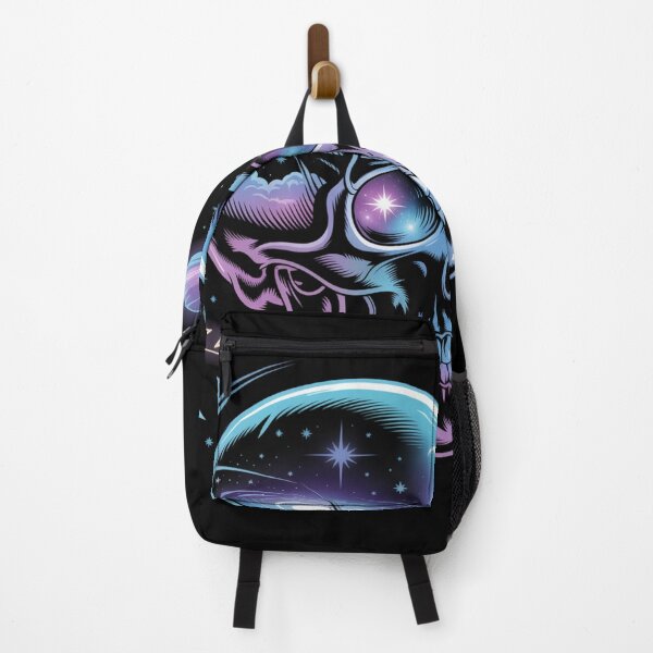 Item preview, Cosmic Skull Galaxy Artwork with Stars and Planets designed and sold by WitchyWhisper.