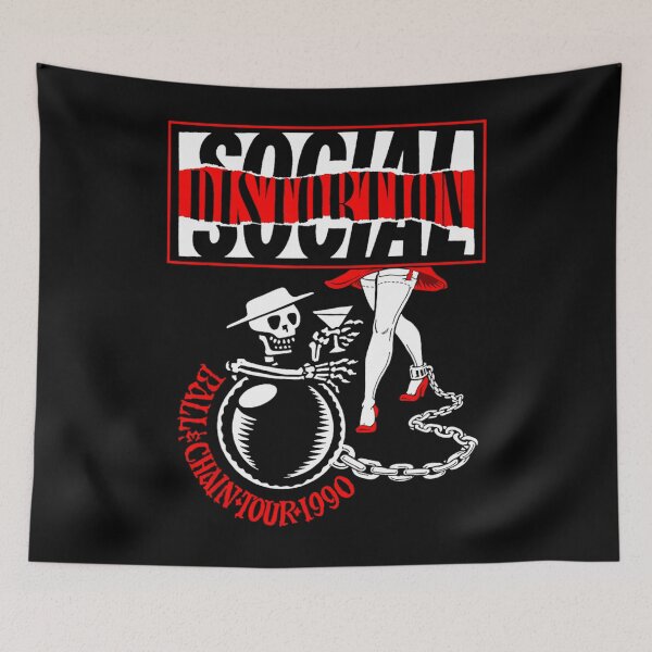 Item preview, Official Social Distortion Ball and Chain 		 designed and sold by fesswewwmn31.