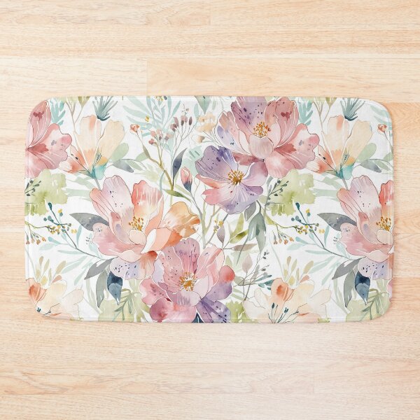 Item preview, Watercolor Abstract Flowers designed and sold by CoolPixels.