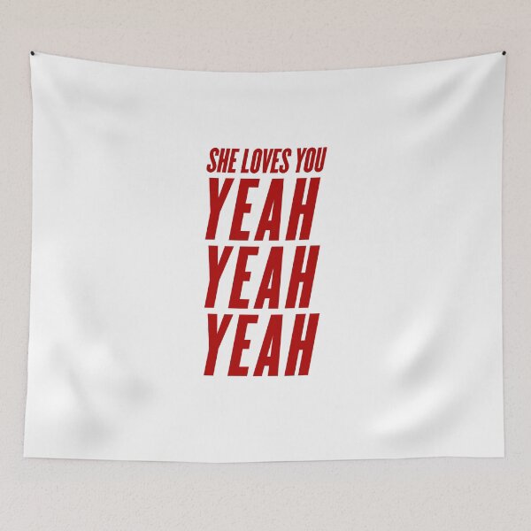 Item preview, SHE LOVES YOU designed and sold by GeeklyShirts.