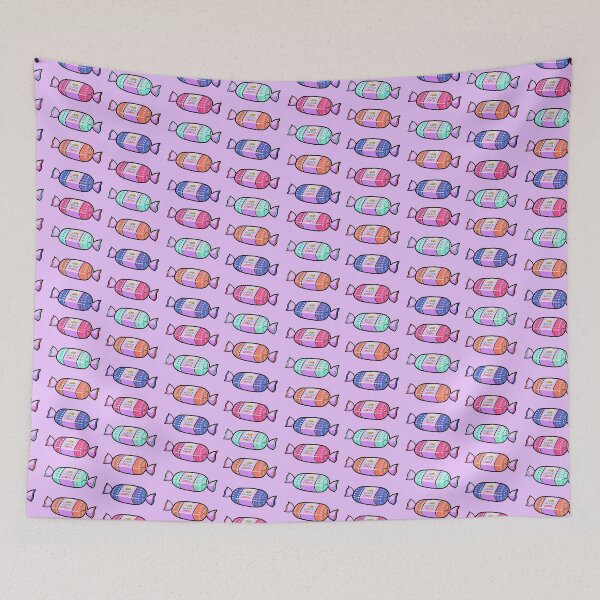 Artikelvorschau, Queen Candys Candys (Lila) entworfen und verkauft von KettleandClock.