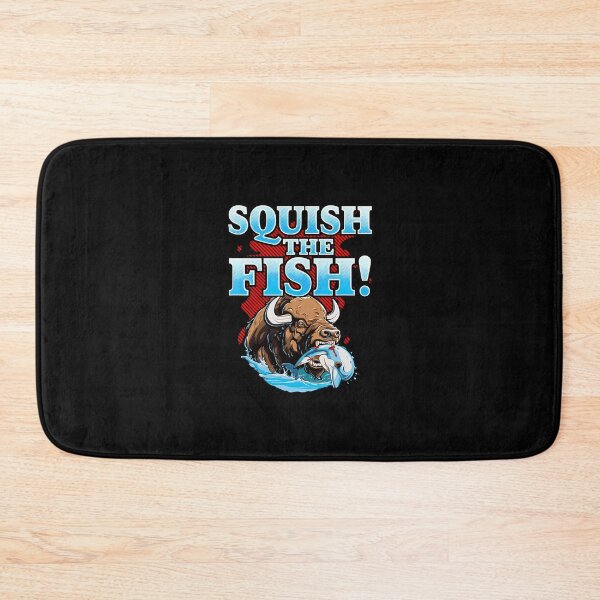 Item preview, SQUISH THE FISH - bison eating dolphin food chain fantasy 		 designed and sold by zqqeptsj11.