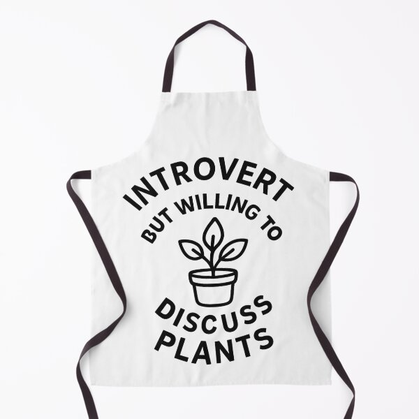 Item preview, Introvert but willing to discuss plants designed and sold by smallcatvn.