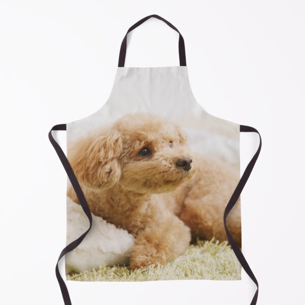Item preview, Poodle Puppy Loves Pillow designed and sold by VanGaldo.