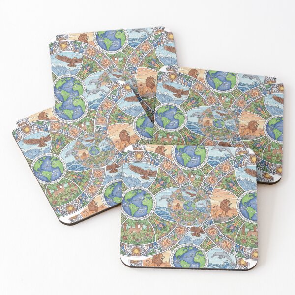 Item preview, Naure mandalas designed and sold by MagicTeeVibeArt.