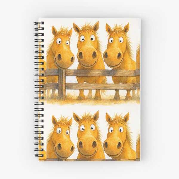 Item preview, Cute Horses ' The Golden Nuggets ' Designs BY SHiRLeY MacARTHuR designed and sold by Shirley MacArthur Art.