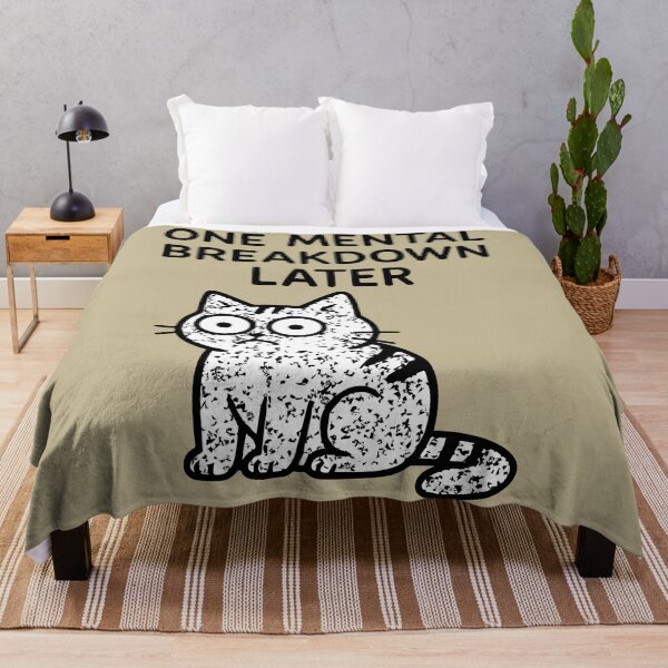 Item preview, Big-Eyed Cat: One Mental Breakdown Later designed and sold by ZorianArt.