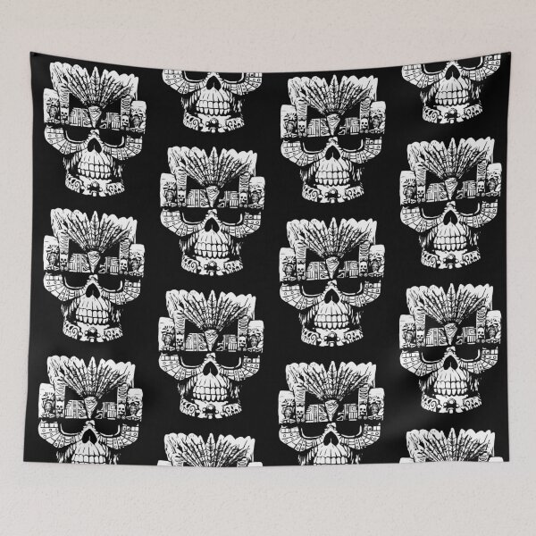 Item preview, Aztec Gods Skull designed and sold by MoSt90.