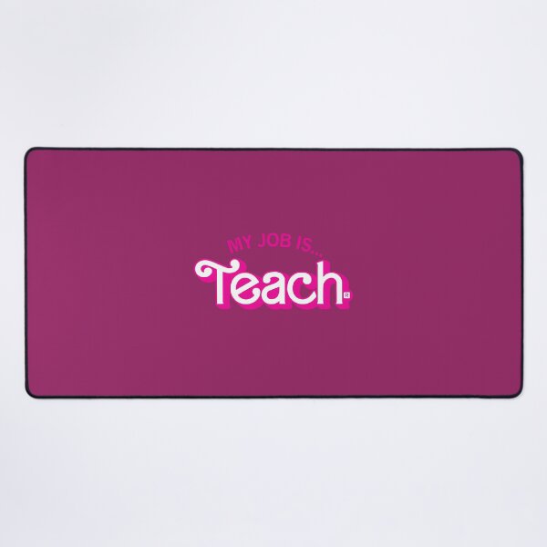 Item preview, My Job Is Teach Retro Pink Style Teaching School For Teacher designed and sold by roqrqnqxdxa31.