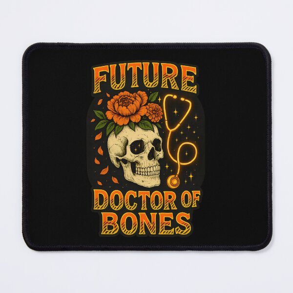 Item preview, Future Doctor of Bones – Halloween Medical School Pre-Med Student Floral Anatomy Design designed and sold by ClinicalHubs.