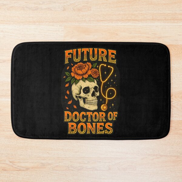 Item preview, Future Doctor of Bones – Halloween Medical School Pre-Med Student Floral Anatomy Design designed and sold by ClinicalHubs.