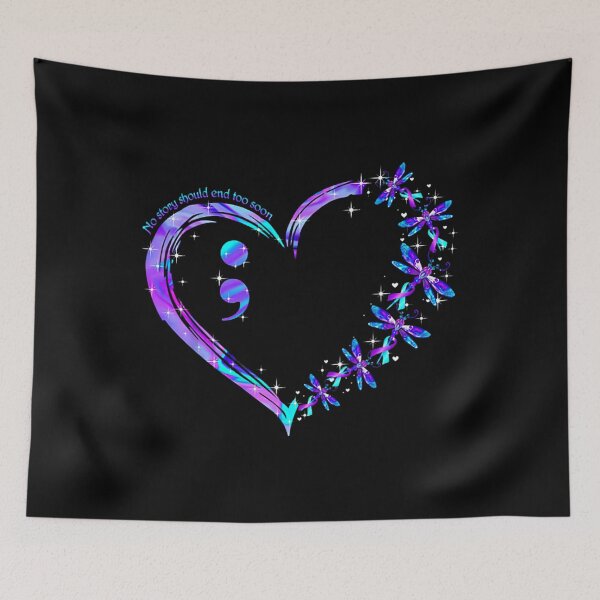 Item preview, No story should end too soon Suicide Prevention Awareness 		 designed and sold by htxpmgbmjq42.