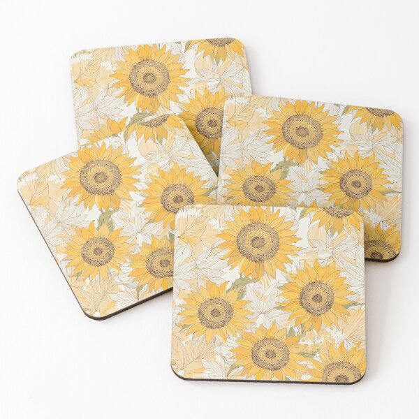 Item preview, Sunflower Pattern designed and sold by CoolPixels.