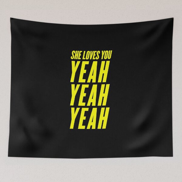 Item preview, SHE LOVES YOU designed and sold by GeeklyShirts.