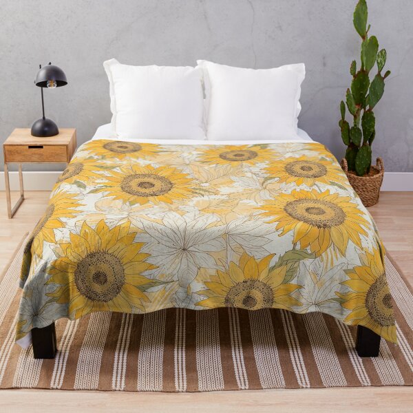 Item preview, Sunflower Pattern designed and sold by CoolPixels.