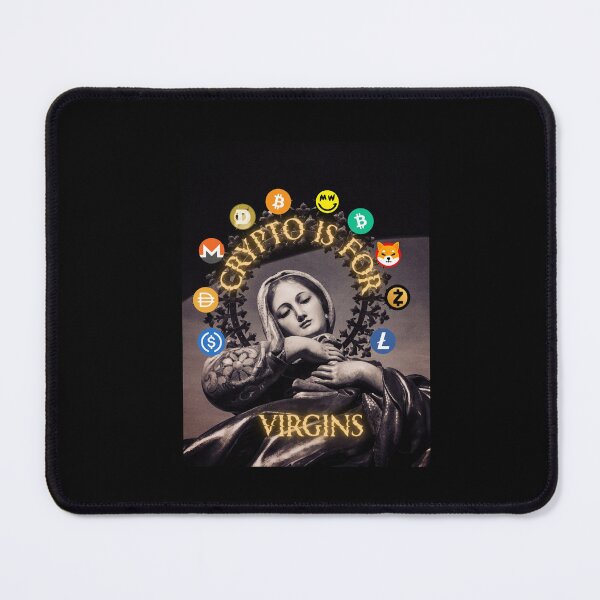 Item preview, Funny Crypto is for Virgins - Extra Virgin Edition Graphic  designed and sold by CorbinEric.