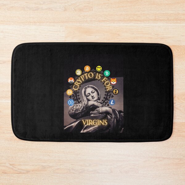 Item preview, Funny Crypto is for Virgins - Extra Virgin Edition Graphic  designed and sold by CorbinEric.