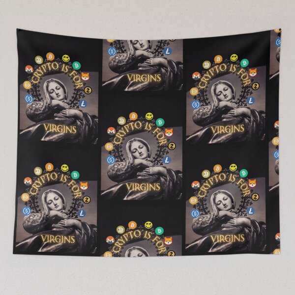 Item preview, Funny Crypto is for Virgins - Extra Virgin Edition Graphic  designed and sold by CorbinEric.