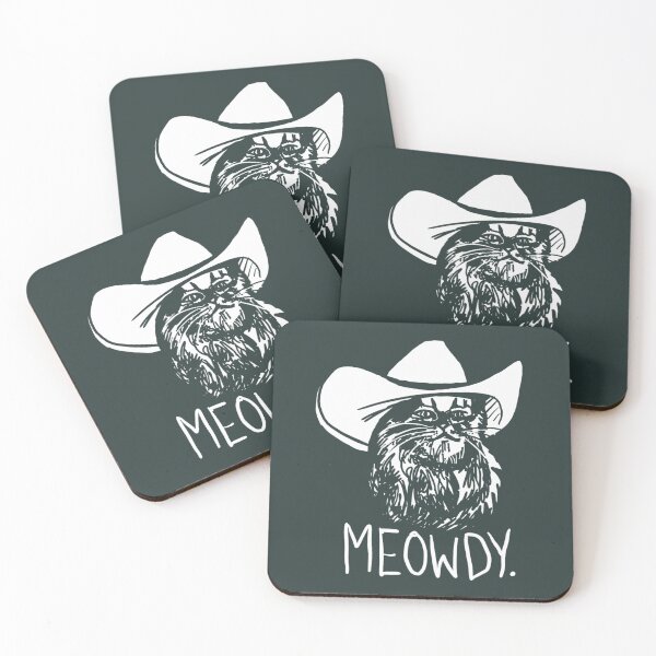 Item preview, Meowdy Texas Cat Meme 		 designed and sold by kmgkbodsksb98.