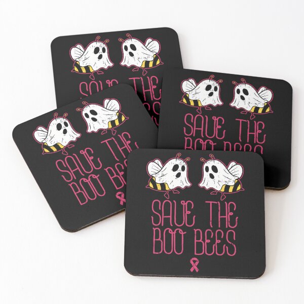 Item preview, Save The Boobees Boo Bees Breast Cancer Halloween 	 		 designed and sold by itlglnbl24.