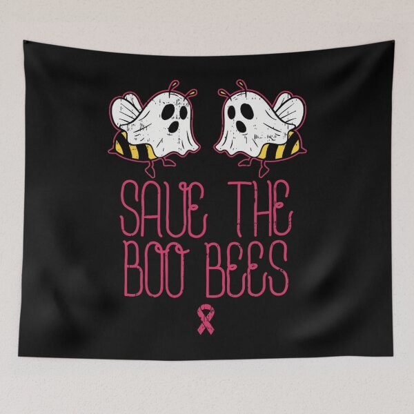 Item preview, Save The Boobees Boo Bees Breast Cancer Halloween 	 		 designed and sold by itlglnbl24.